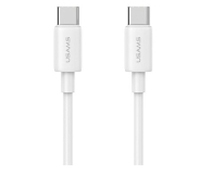 Kabel USB USAMS Kabel USB-C na USB-C 60W 1m Fast Charging YD Series biały